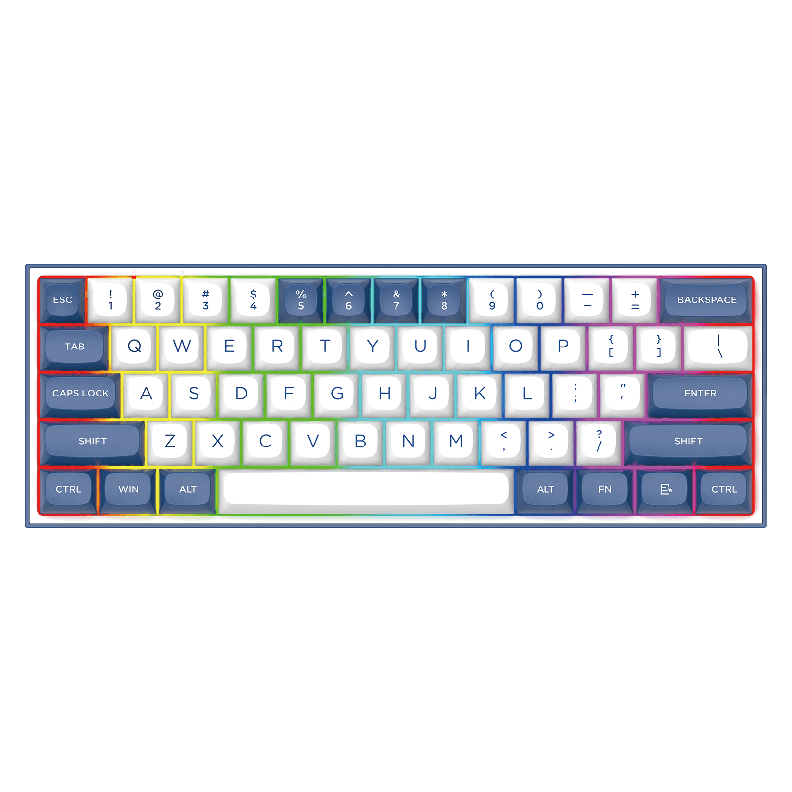 Redragon ALCOR K717 PRO 60 Small Compact Mechanical keyboard