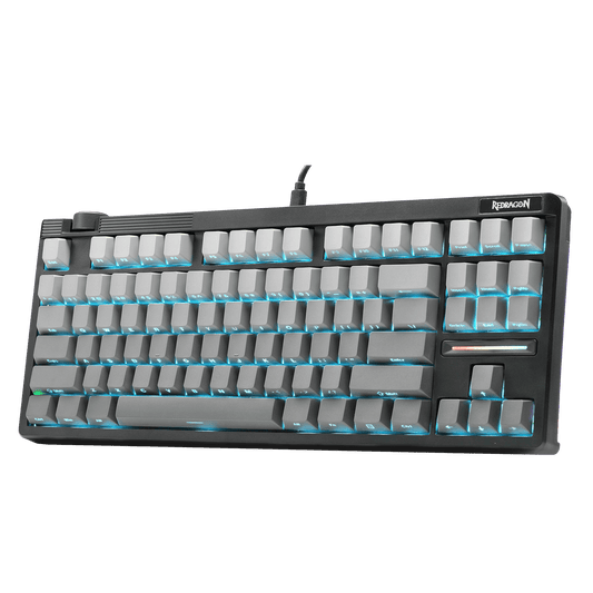 Redragon K729 HE Rapid Trigger Gaming Keyboard, 87 Keys 8K Wired Mechanical Keyboard w/Next-Gen UltraMag 100% POM Silky Magnetic Switch, Dual-Module Floating Patent Structure Design & Knob Control