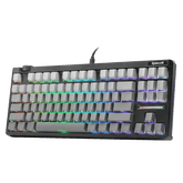 Redragon K729 HE Rapid Trigger Gaming Keyboard, 87 Keys 8K Wired Mechanical Keyboard w/Next-Gen UltraMag 100% POM Silky Magnetic Switch, Dual-Module Floating Patent Structure Design & Knob Control