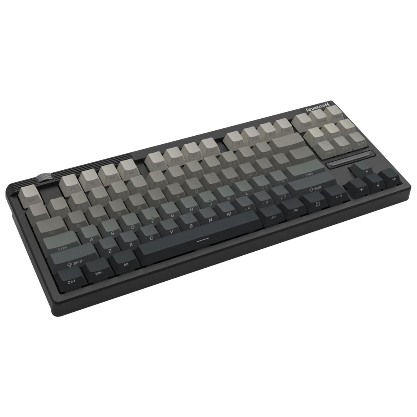 Redragon K729 HE Rapid Trigger Gaming Keyboard, 87 Keys 8K Wired Mechanical Keyboard w/Next-Gen UltraMag 100% POM Silky Magnetic Switch, Dual-Module Floating Patent Structure Design & Knob Control