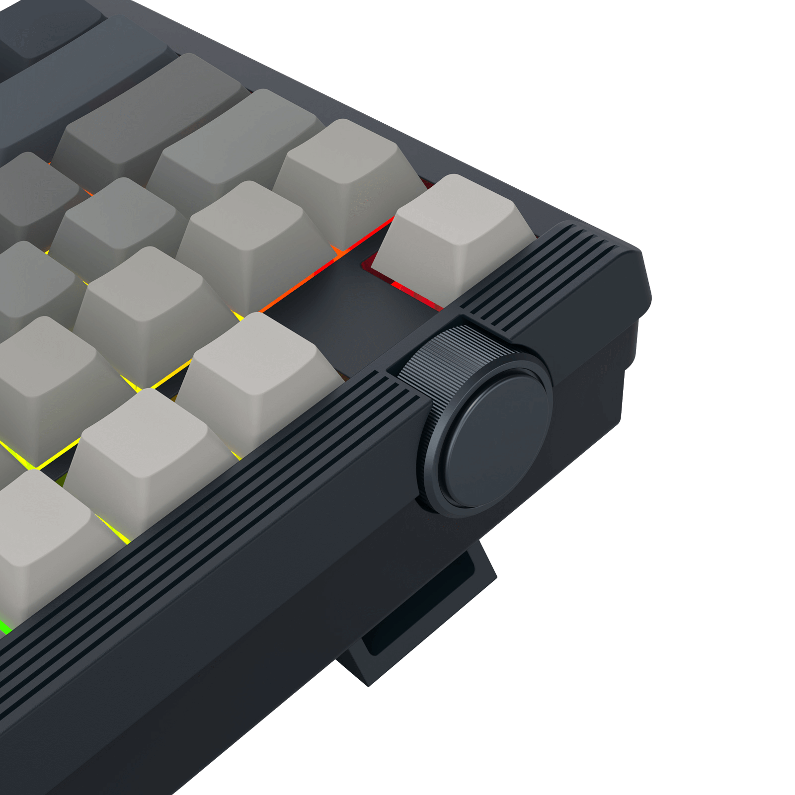 Redragon K729 PRO 80% Wireless Gasket RGB Gaming Keyboard, 3-Mode TKL Mechanical Keyboard w/Knob Control, Gradient PBT Keycaps, Hot-Swap South-Facing Socket & 5-Layer Dampener, Custom Silent Switch