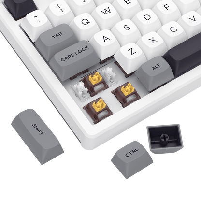 Redragon K729 PRO 80% Wireless Gasket RGB Gaming Keyboard, 3-Mode TKL Mechanical Keyboard w/Knob Control, Mix-Color PBT Keycaps, Hot-Swap South-Facing Socket & 5-Layer Dampener, Custom Silent Switch
