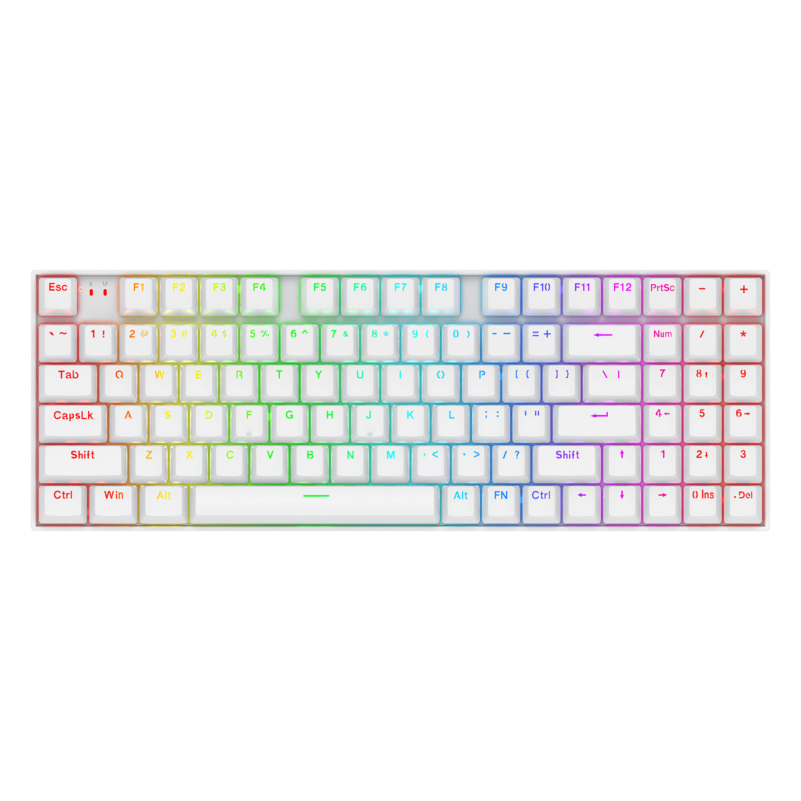 Redragon K736 PRO Rapid Trigger Wireless Gaming Keyboard, 90% 94 Keys 3-Mode Mechanical Keyboard w/Hyper-Fast Actuation, Dedicated Magnetic Switch, Actuation Point Adjustable, 8K Hz Polling Rate