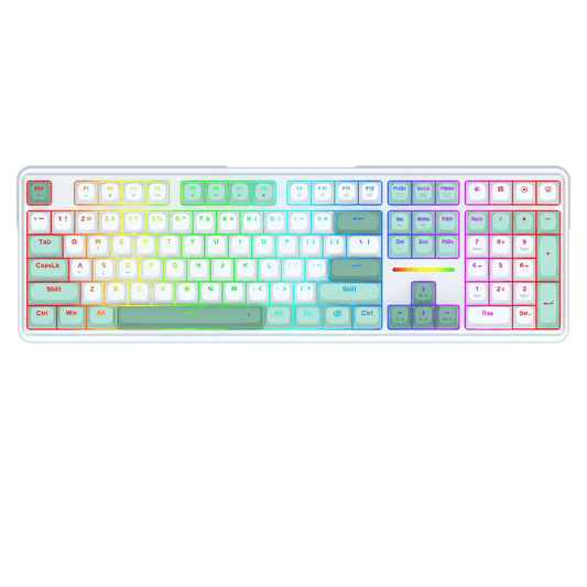 Redragon K745 HE Rapid Trigger Gaming Keyboard, 8K Wired Mechanical Keyboard w/Next-Gen UltraMag 100% POM Silky Magnetic Switch, Dual-Module Floating Patent Structure Design, 5-Layer Noise Dampening