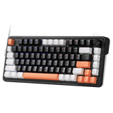 Redragon K714 Rapid Trigger HE Gaming Keyboard, 75% 81 Keys Wired Mechanical Keyboard w/Hyper-Fast Actuation Magnetic Switch, Actuation Point Adjustable, 8K Hz Polling Rate, Dedicated Control Knob