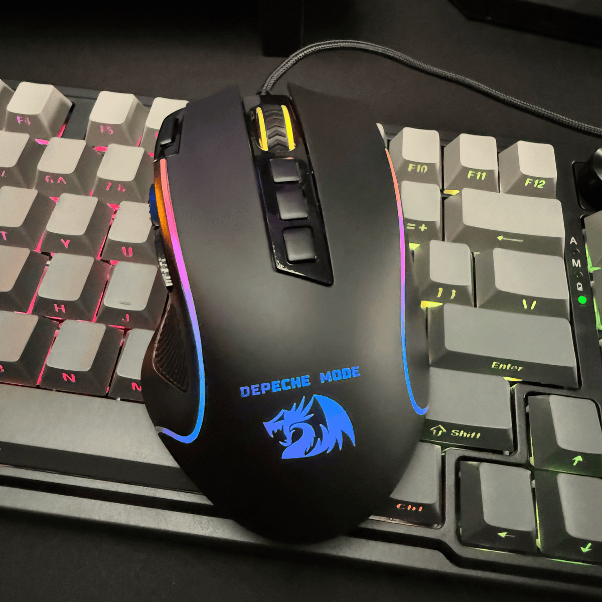 Redragon M612 Predator RGB Gaming Wired Mouse | 8000 DPI Optical Mouse ...