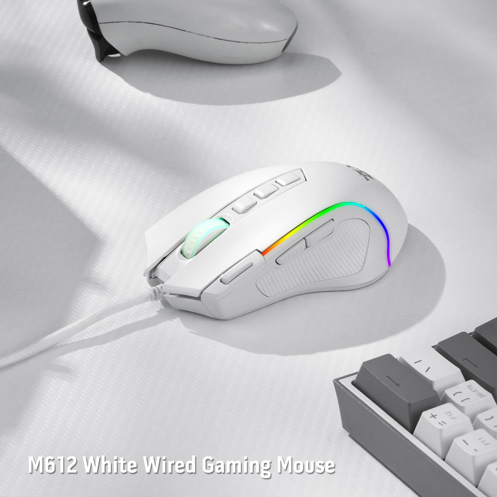 Redragon M612 Predator white Gaming Mouse