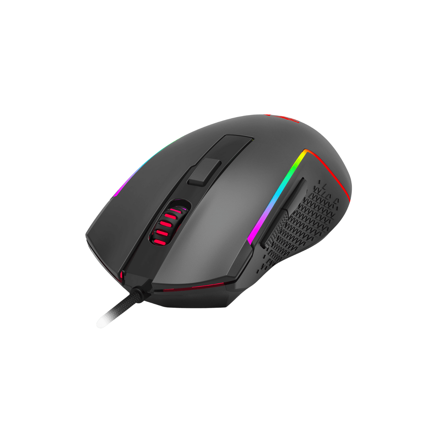 Redragon M616 RGB Gaming Mouse, 10000 DPI Wired Optical Mouse with 6 Programmable Buttons & 8 Backlit Modes, Software Supports DIY Keybinds