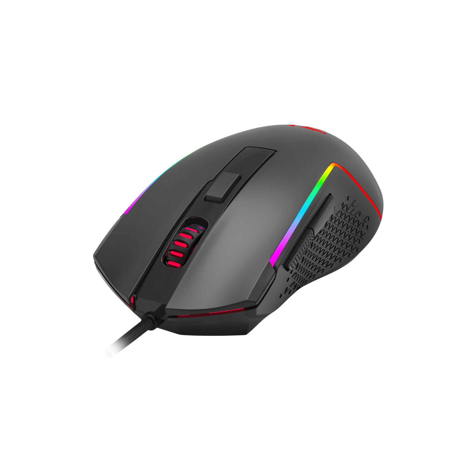 Redragon M616 RGB Gaming Mouse, 10000 DPI Wired Optical Mouse with 6 Programmable Buttons & 8 Backlit Modes, Software Supports DIY Keybinds