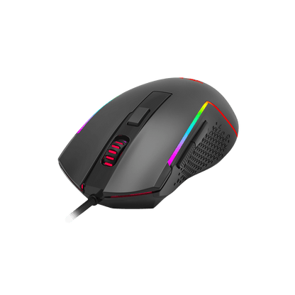 Redragon M616 RGB Gaming Mouse, 10000 DPI Wired Optical Mouse with 6 Programmable Buttons & 8 Backlit Modes, Software Supports DIY Keybinds