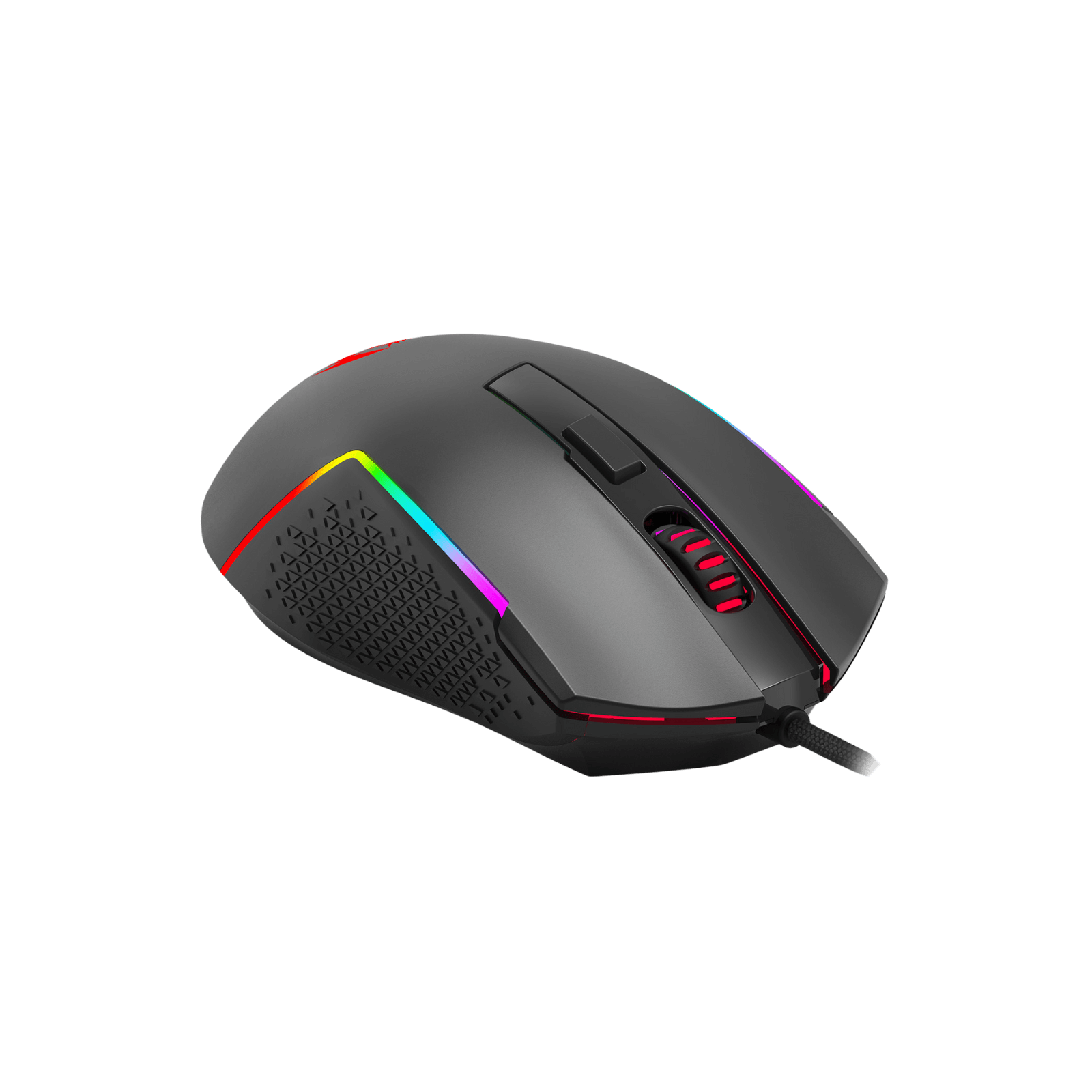 Redragon M616 RGB Gaming Mouse, 10000 DPI Wired Optical Mouse with 6 Programmable Buttons & 8 Backlit Modes, Software Supports DIY Keybinds