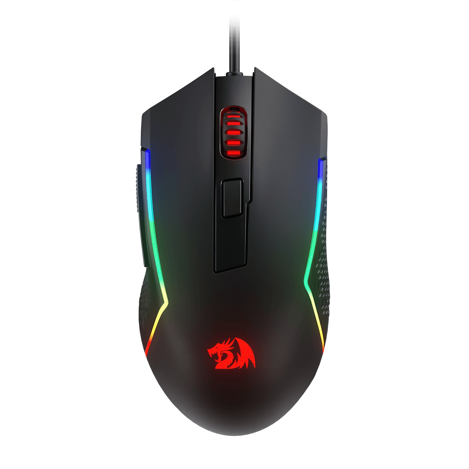 Redragon M616 RGB Gaming Mouse, 10000 DPI Wired Optical Mouse with 6 Programmable Buttons & 8 Backlit Modes, Software Supports DIY Keybinds