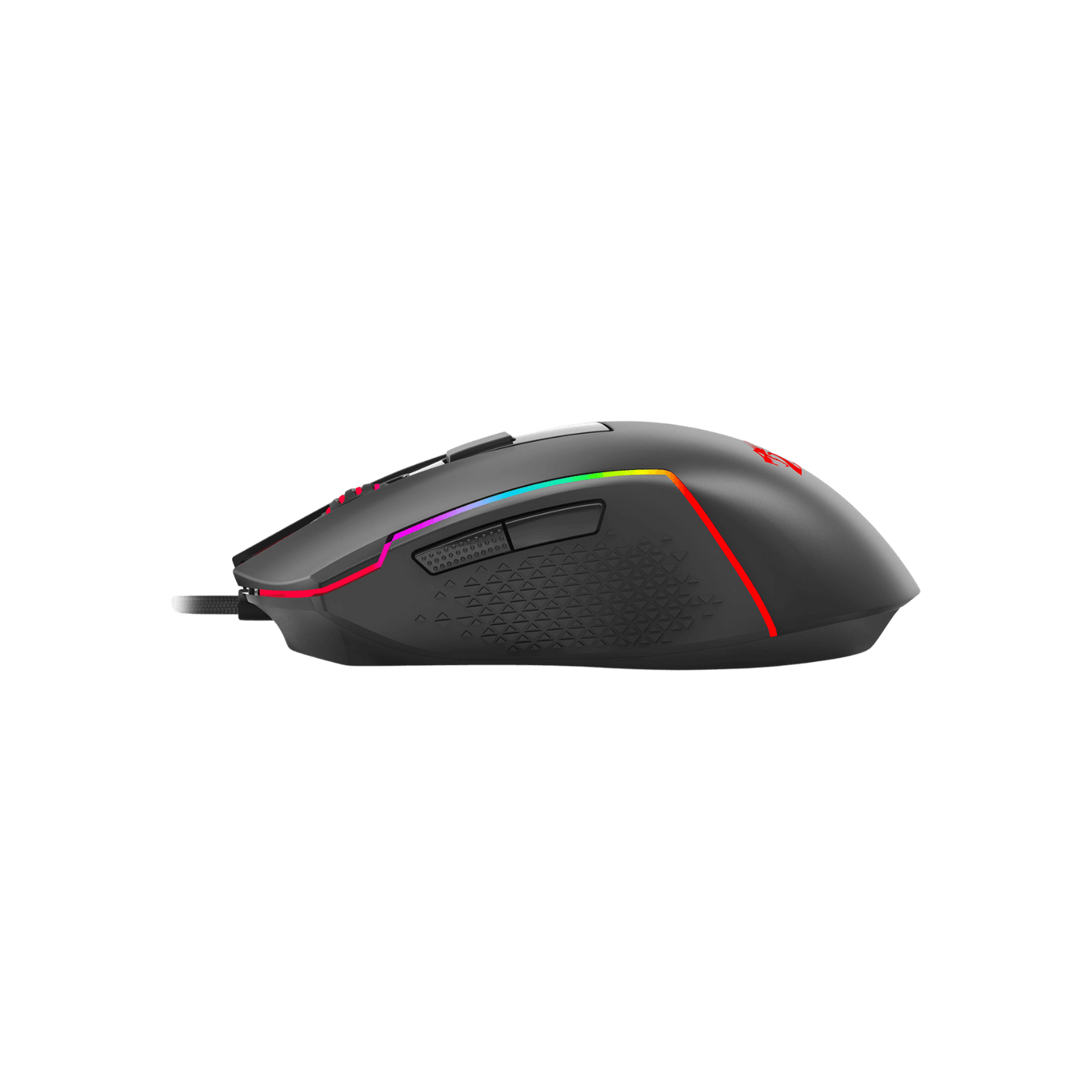 Redragon M616 RGB Gaming Mouse, 10000 DPI Wired Optical Mouse with 6 Programmable Buttons & 8 Backlit Modes, Software Supports DIY Keybinds