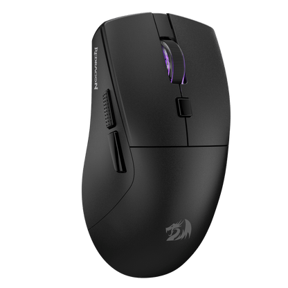 Redragon M618 LIT Wireless Gaming Mouse, 10000 DPI Optical Ergonomic Mouse with 6 Programmable Buttons, 70G Ultra Lightweight, Software Supports DIY Keybinds, Black | show