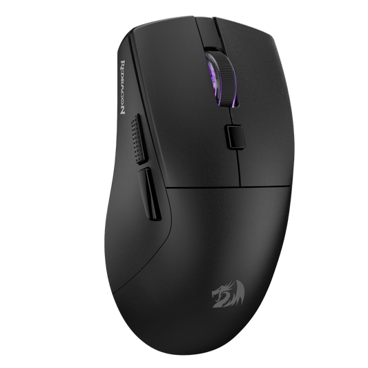 Redragon M618 LIT Wireless Gaming Mouse, 10000 DPI Optical Ergonomic Mouse with 6 Programmable Buttons, 70G Ultra Lightweight, Software Supports DIY Keybinds, Black | show