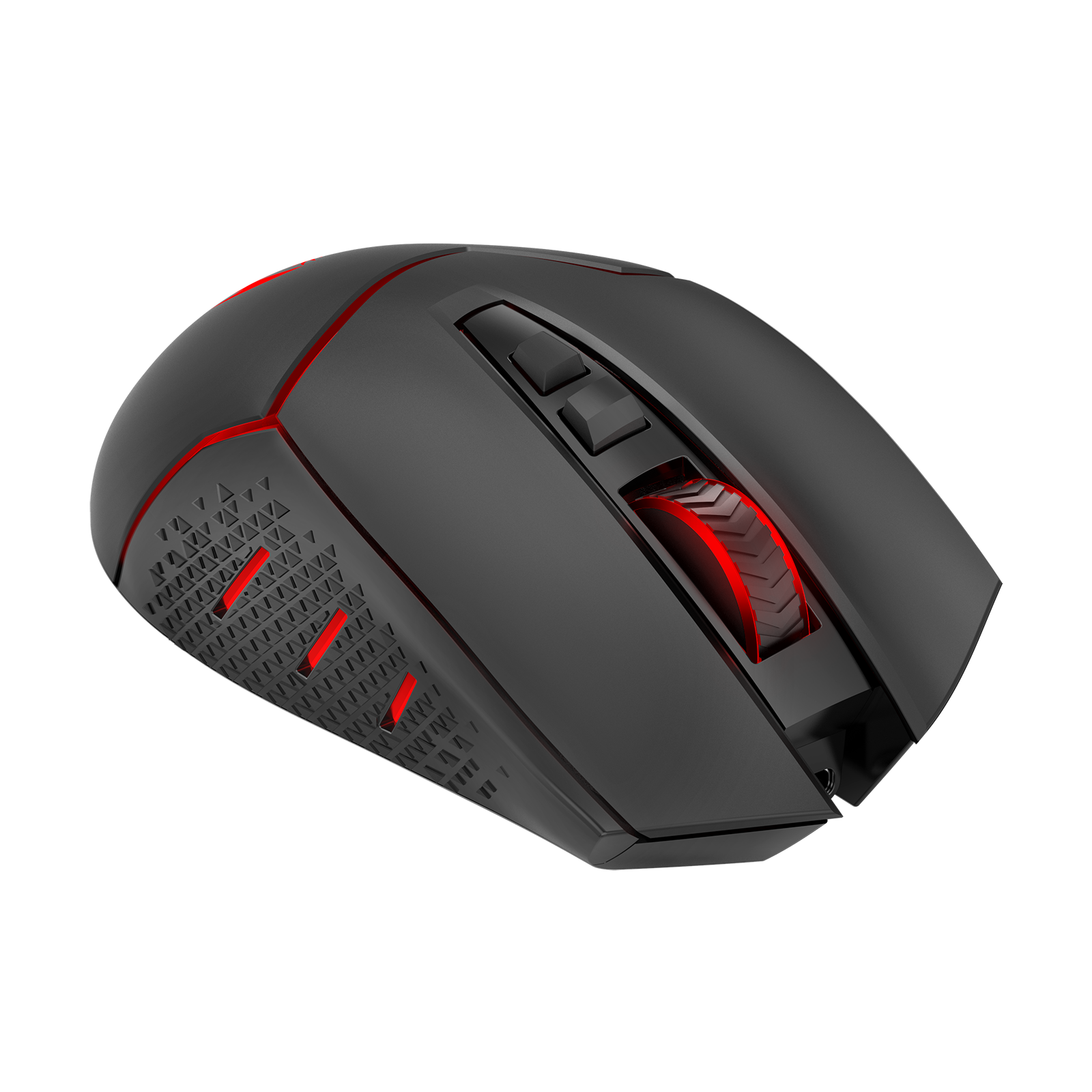 Redragon M690 MAX Wireless Gaming Mouse, Tri-Mode RGB Mice w/ 7 Macro Buttons, 12800 DPI, 400mAh Rechargeable Mouse for PC/Mac/Laptop