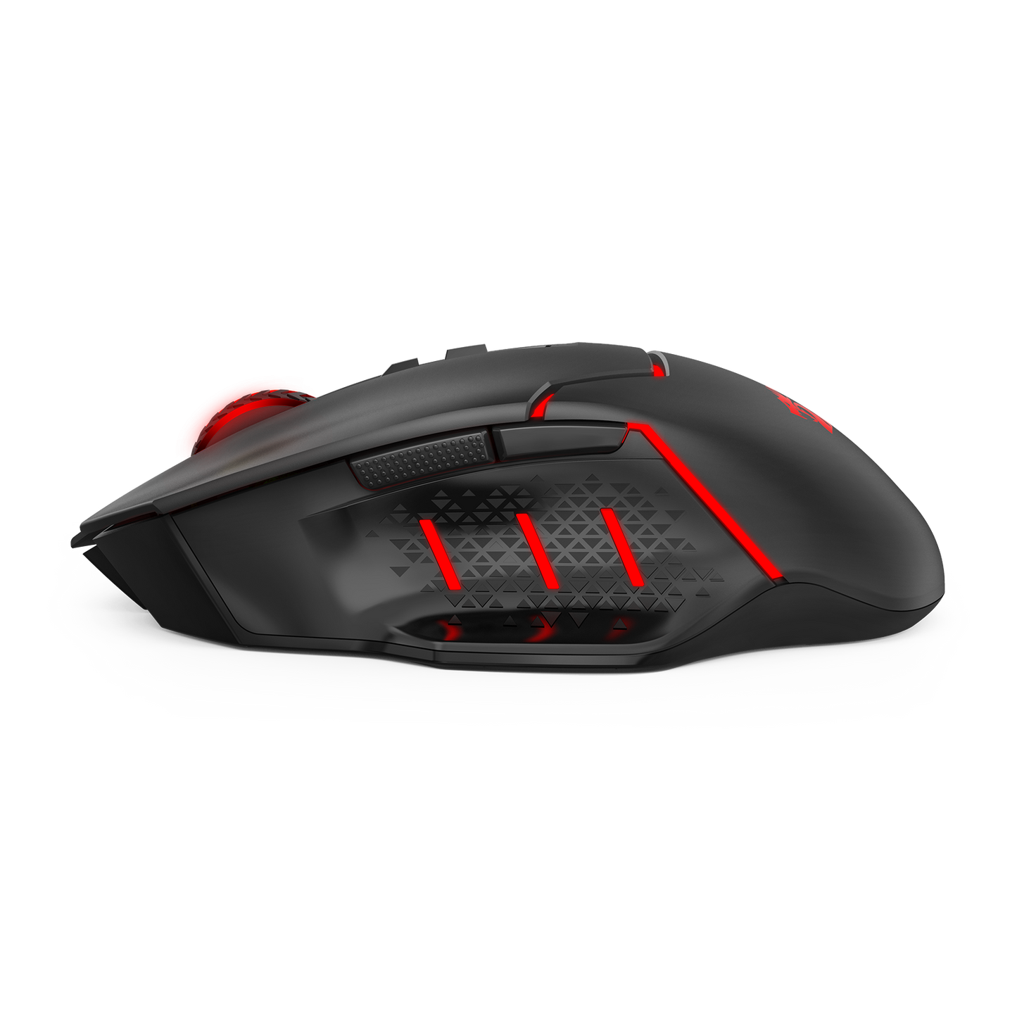 Redragon M690 MAX Wireless Gaming Mouse, Tri-Mode RGB Mice w/ 7 Macro Buttons, 12800 DPI, 400mAh Rechargeable Mouse for PC/Mac/Laptop