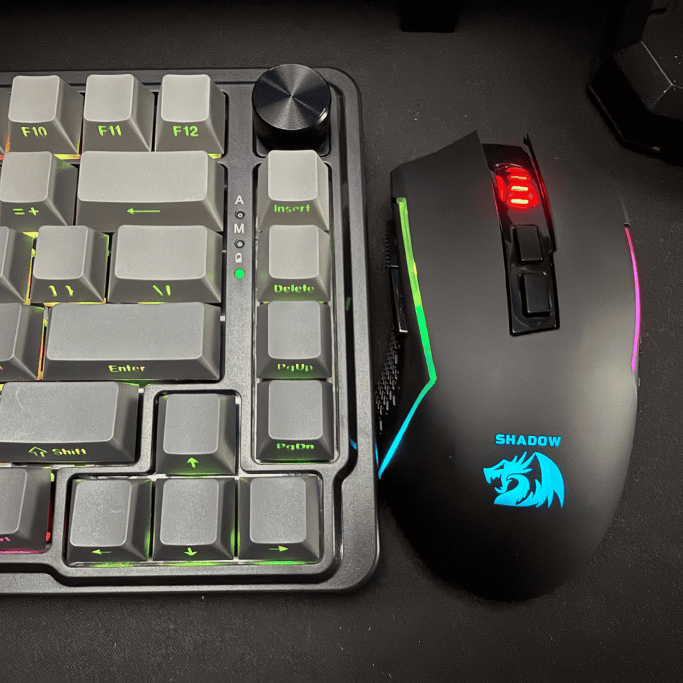 Redragon M693 LIT RGB Wireless Gaming Mouse for FPS & Competitive Play ...