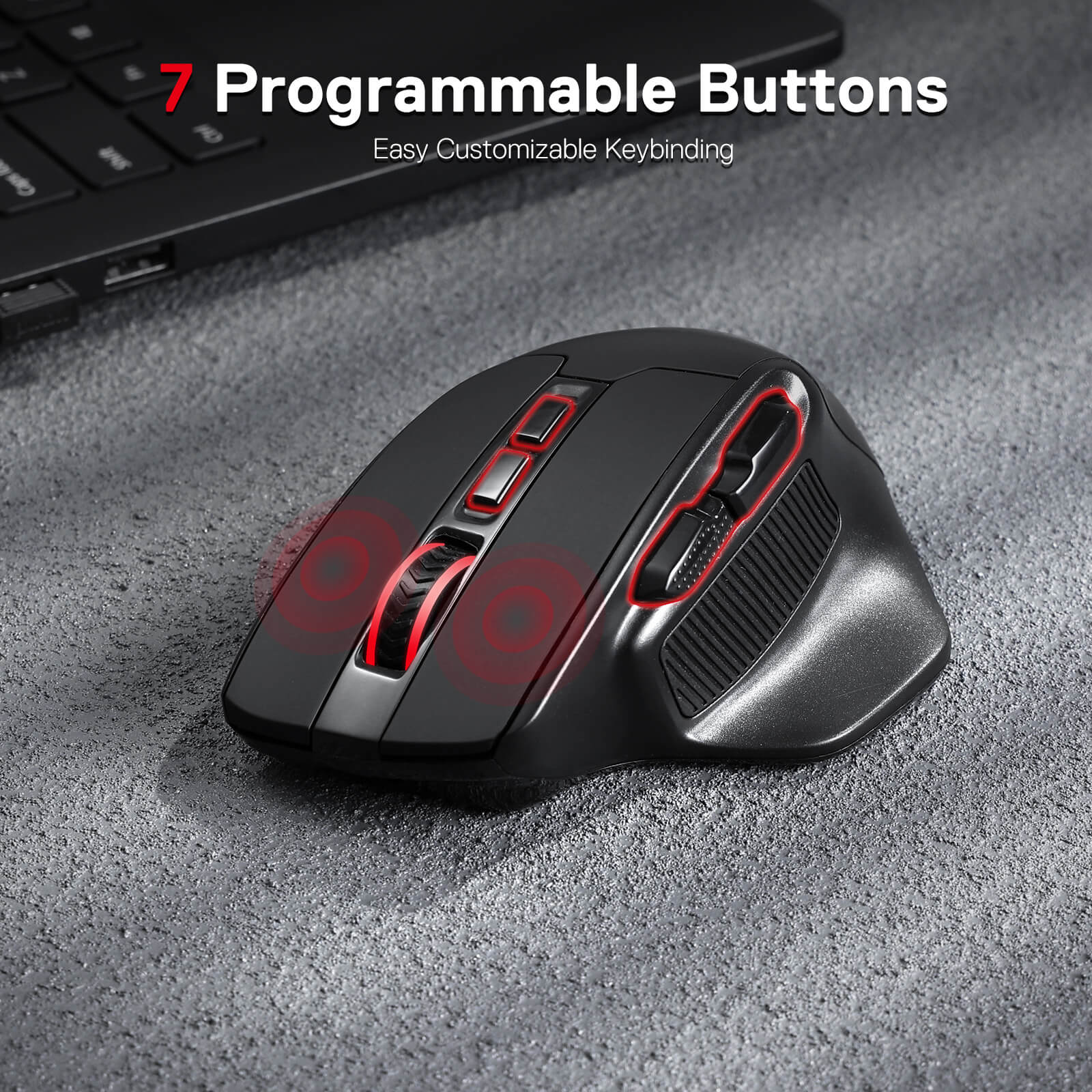 Redragon M806 Wireless Gaming Mouse