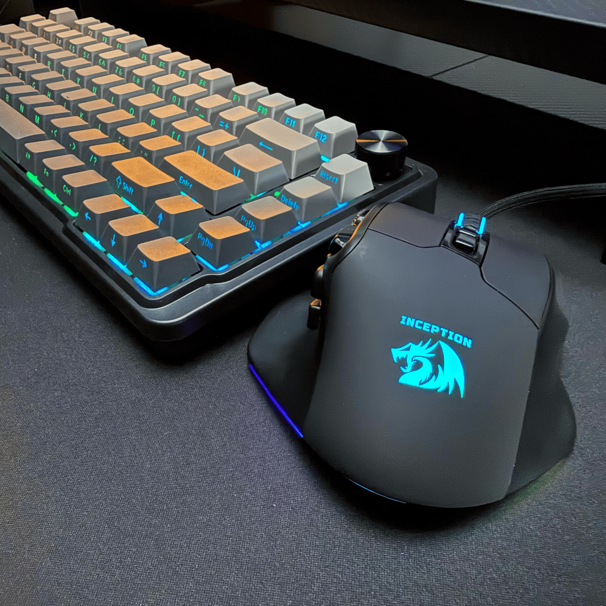 Redragon M811 Aatrox MMO Gaming Mouse with 15 Programmable Buttons