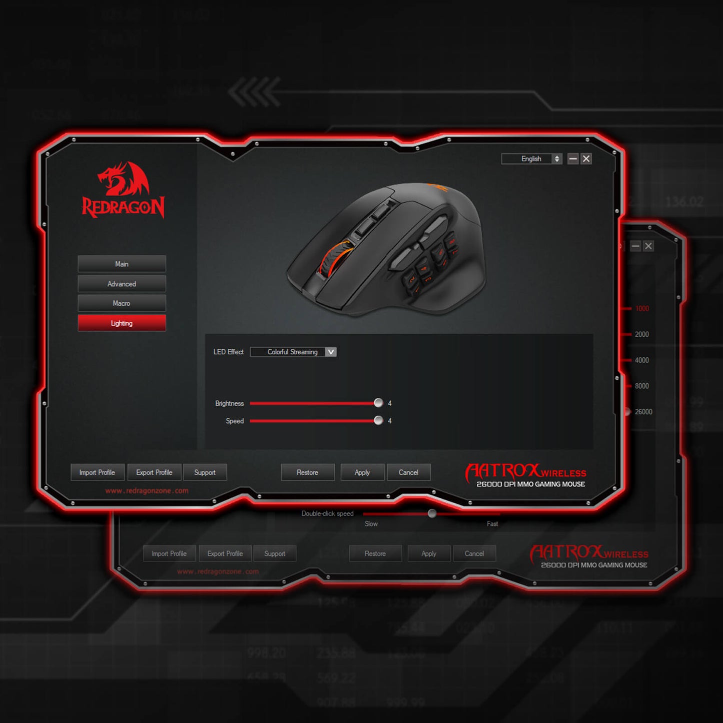 Redragon M811 PRO Wireless MMO Gaming Mouse