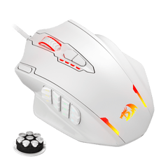 Redragon M908 Impact RGB LED MMO Gaming Mouse with 12 Side Buttons