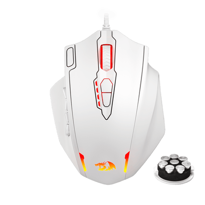 Redragon M908 Impact RGB LED MMO Gaming Mouse with 12 Side Buttons | show