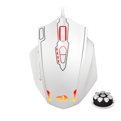 Redragon M908 Impact RGB LED MMO Gaming Mouse with 12 Side Buttons | show