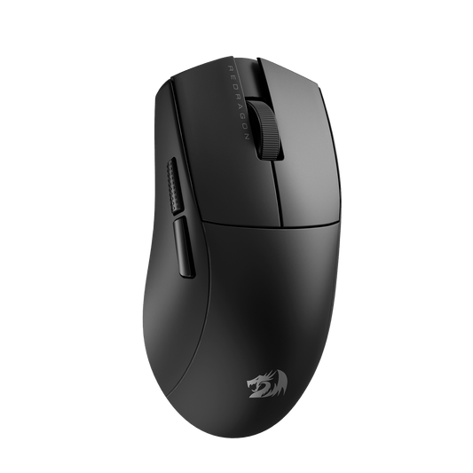 Redragon M916 STD 3-Mode Wireless Gaming Mouse, 49G Ultra-Light 24K DPI Mice w/Ergonomic Natural Grip Build, Full Programmable Buttons, Software Supports DIY Keybinds & DPI | show