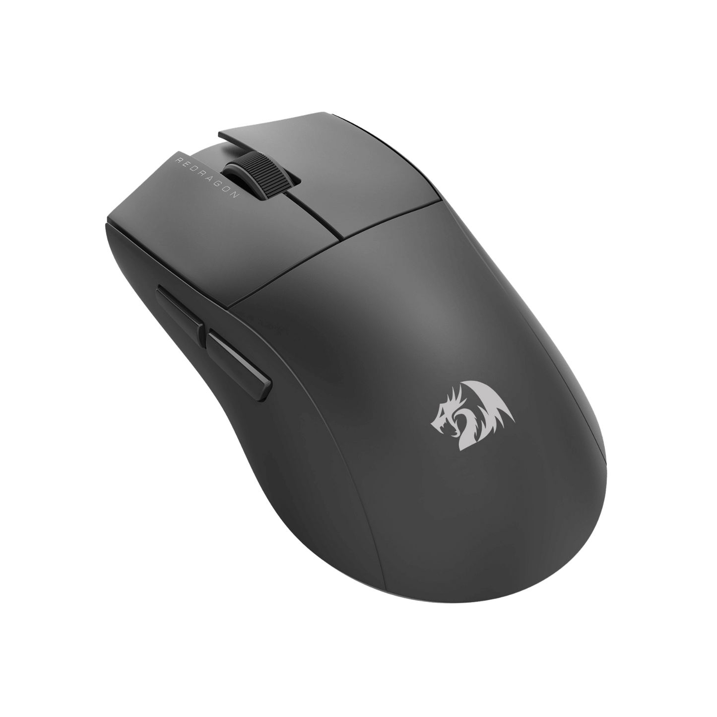 Redragon M922 PRO wireless gaming mouse featuring an ultra-light 51g ergonomic design, 3 connection modes (Bluetooth, 2.4GHz, wired), 26,000 DPI sensor, and customizable buttons for competitive gaming.