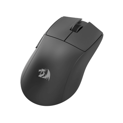 Redragon M922 PRO wireless gaming mouse featuring an ultra-light 51g ergonomic design, 3 connection modes (Bluetooth, 2.4GHz, wired), 26,000 DPI sensor, and customizable buttons for competitive gaming
