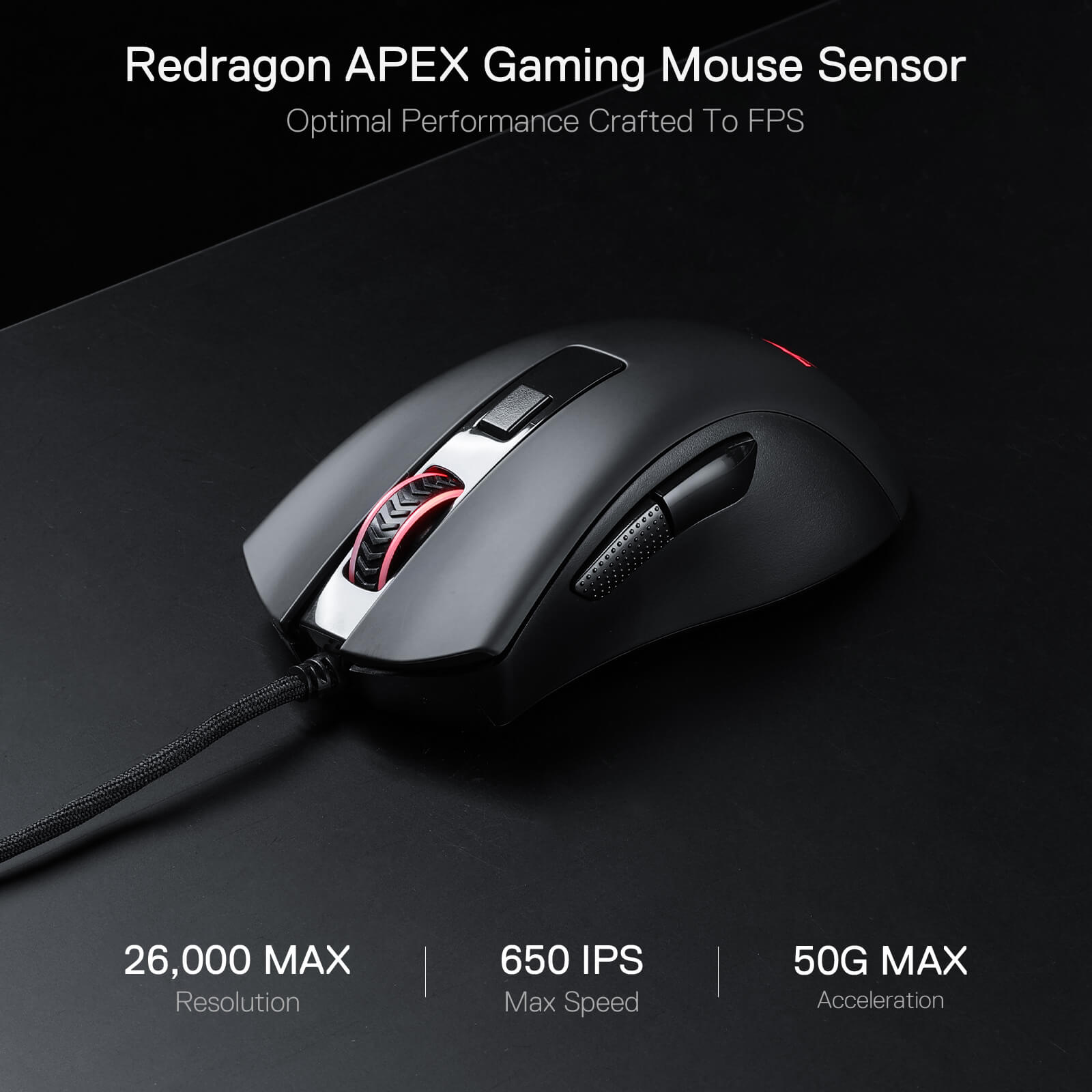 Redragon M993 RGB Gaming Mouse