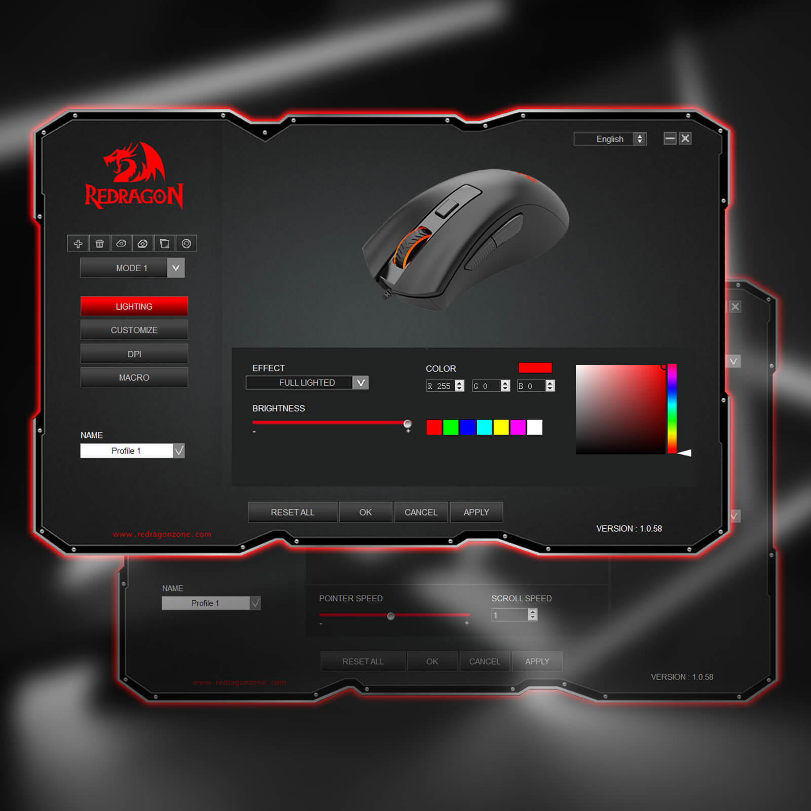 Command Control M993 Redragon INVADER M993 RGB Wired Gaming Mouse – Redragonshop