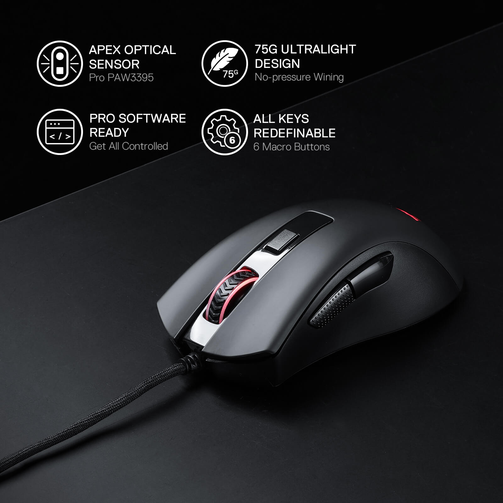 Redragon M993 RGB Gaming Mouse