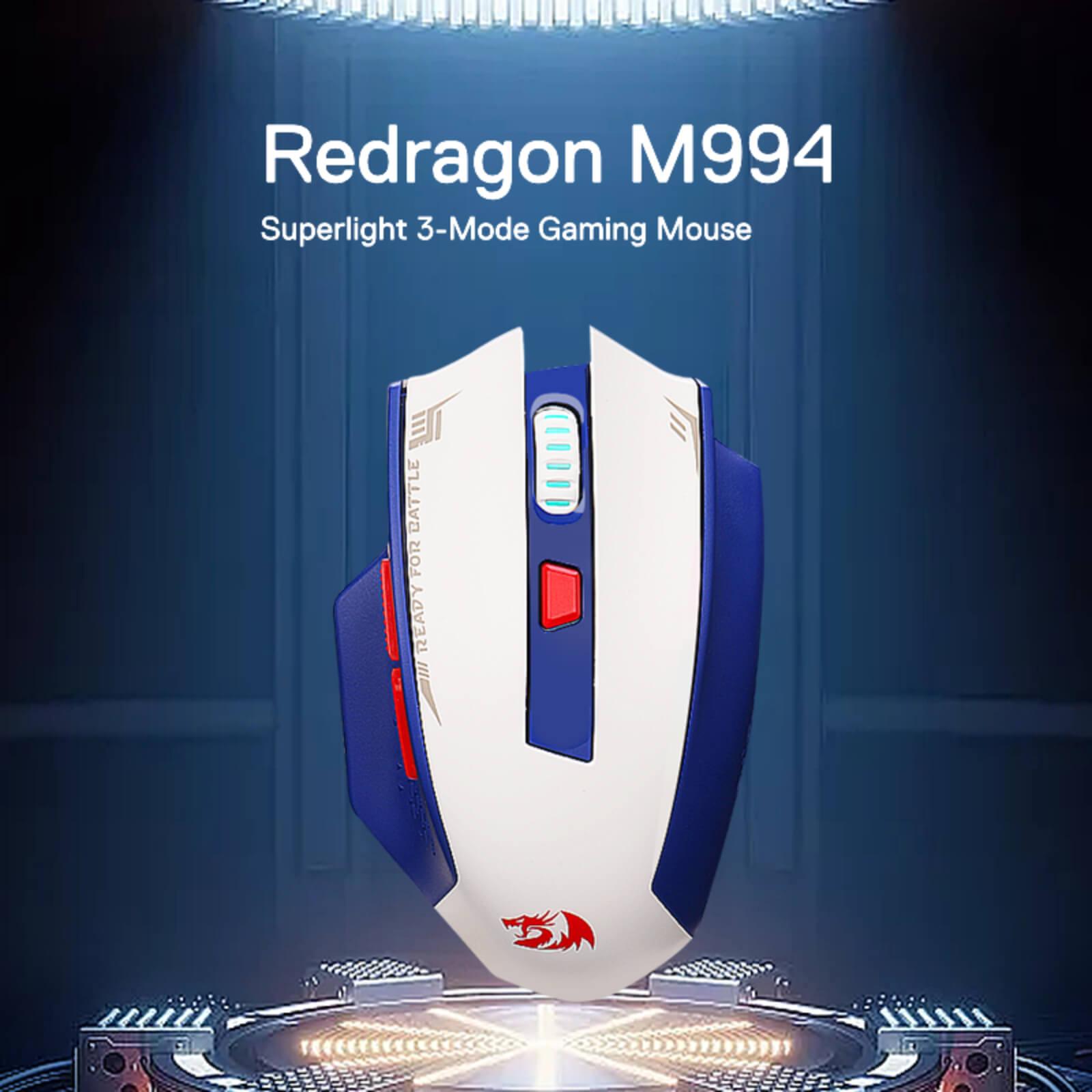 M994 Redragon M994 Wireless Bluetooth Gaming Mouse | 3-Mode Connection ...