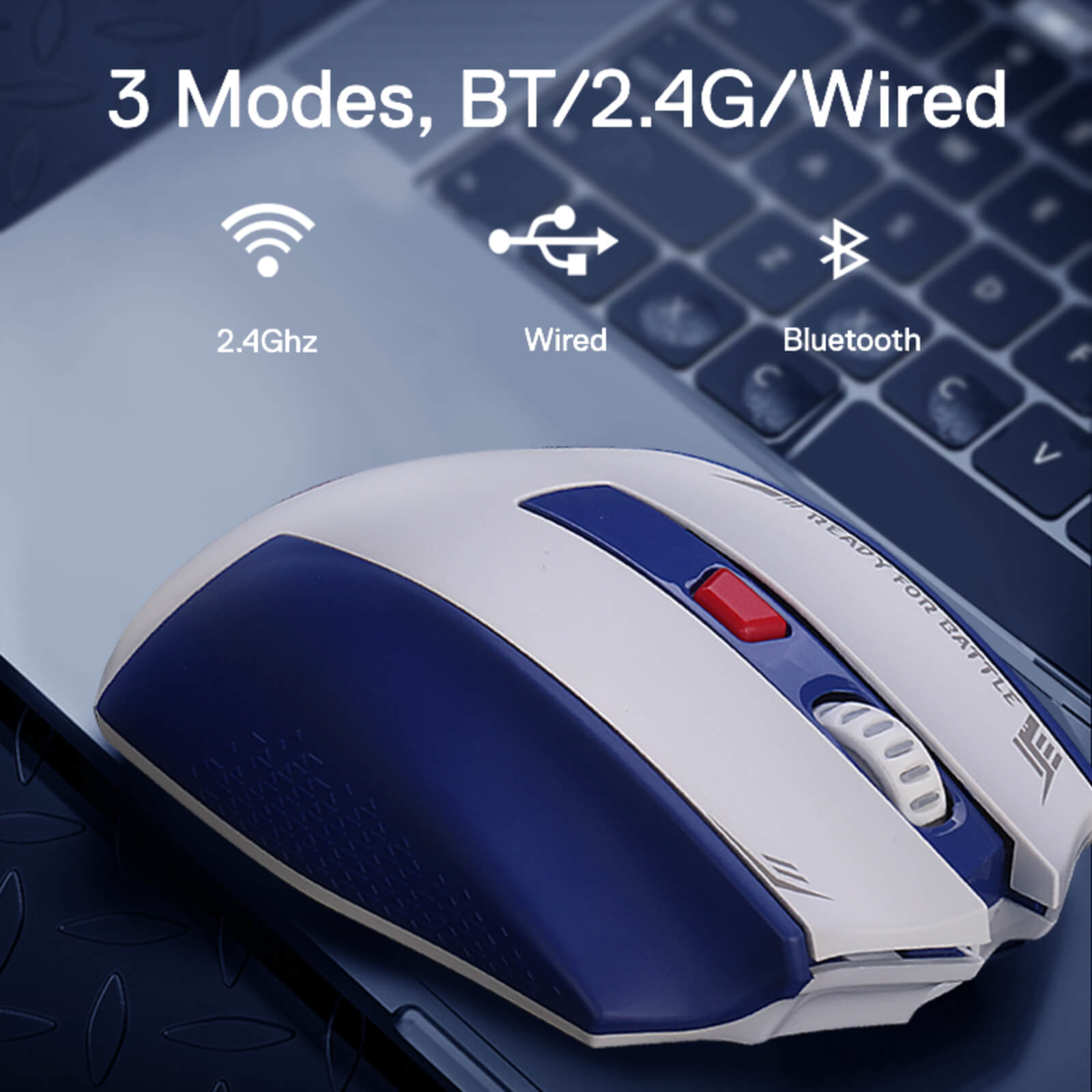 Redragon M994 Wireless Bluetooth Gaming Mouse