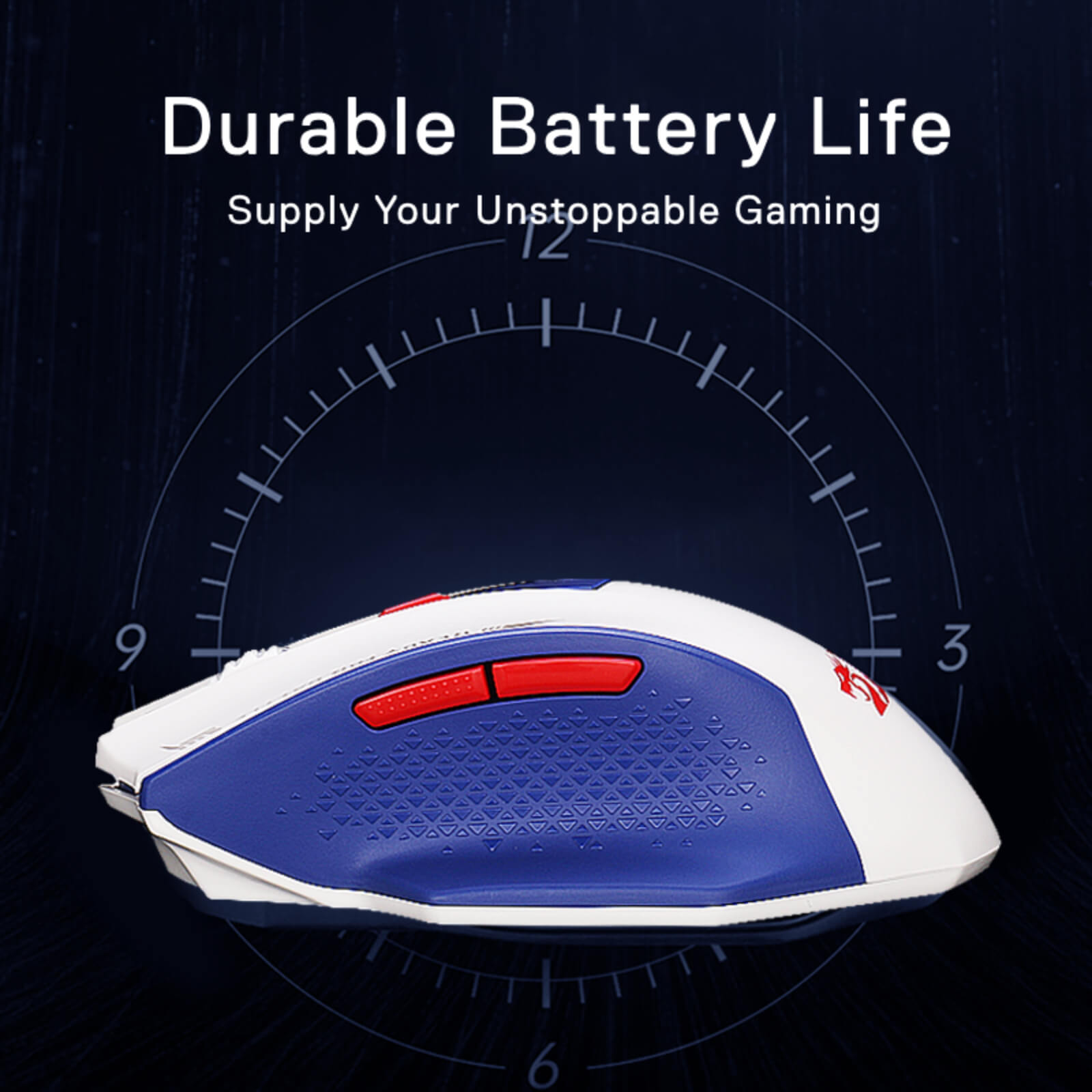 M994 Redragon M994 Wireless Bluetooth Gaming Mouse | 3-Mode Connection ...