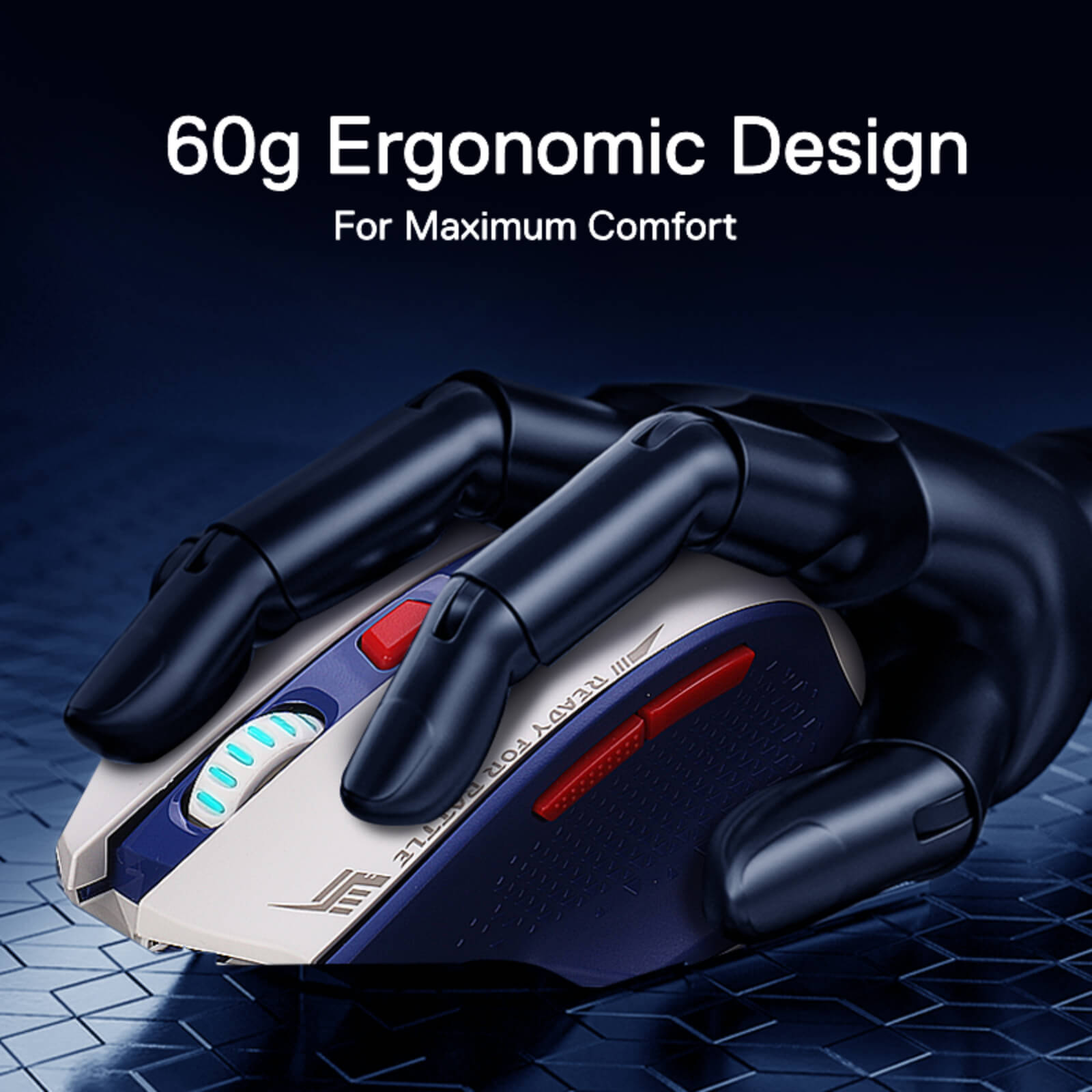 M994 Redragon M994 Wireless Bluetooth Gaming Mouse | 3-Mode Connection ...