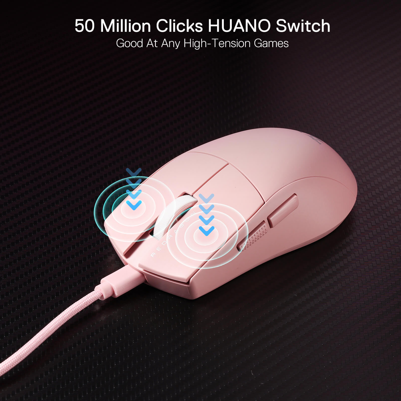 50 million clicks HUANO switch, good at any high tension games