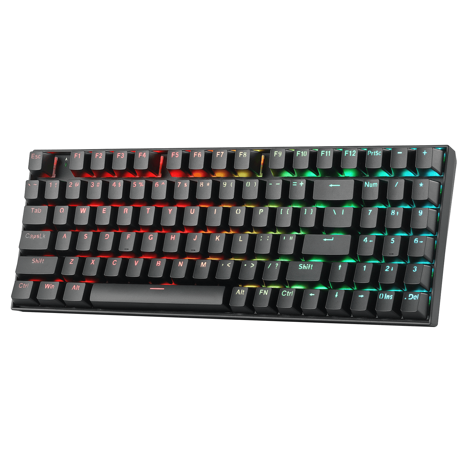 Redragon K736 PRO Rapid Trigger Wireless Gaming Keyboard, 90% 94 Keys 3-Mode Mechanical Keyboard w/Hyper-Fast Actuation, Dedicated Magnetic Switch, Actuation Point Adjustable, 8K Hz Polling Rate, Black