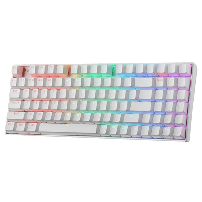 Redragon K736 PRO Rapid Trigger Wireless Gaming Keyboard, 90% 94 Keys 3-Mode Mechanical Keyboard w/Hyper-Fast Actuation, Dedicated Magnetic Switch, Actuation Point Adjustable, 8K Hz Polling Rate, White