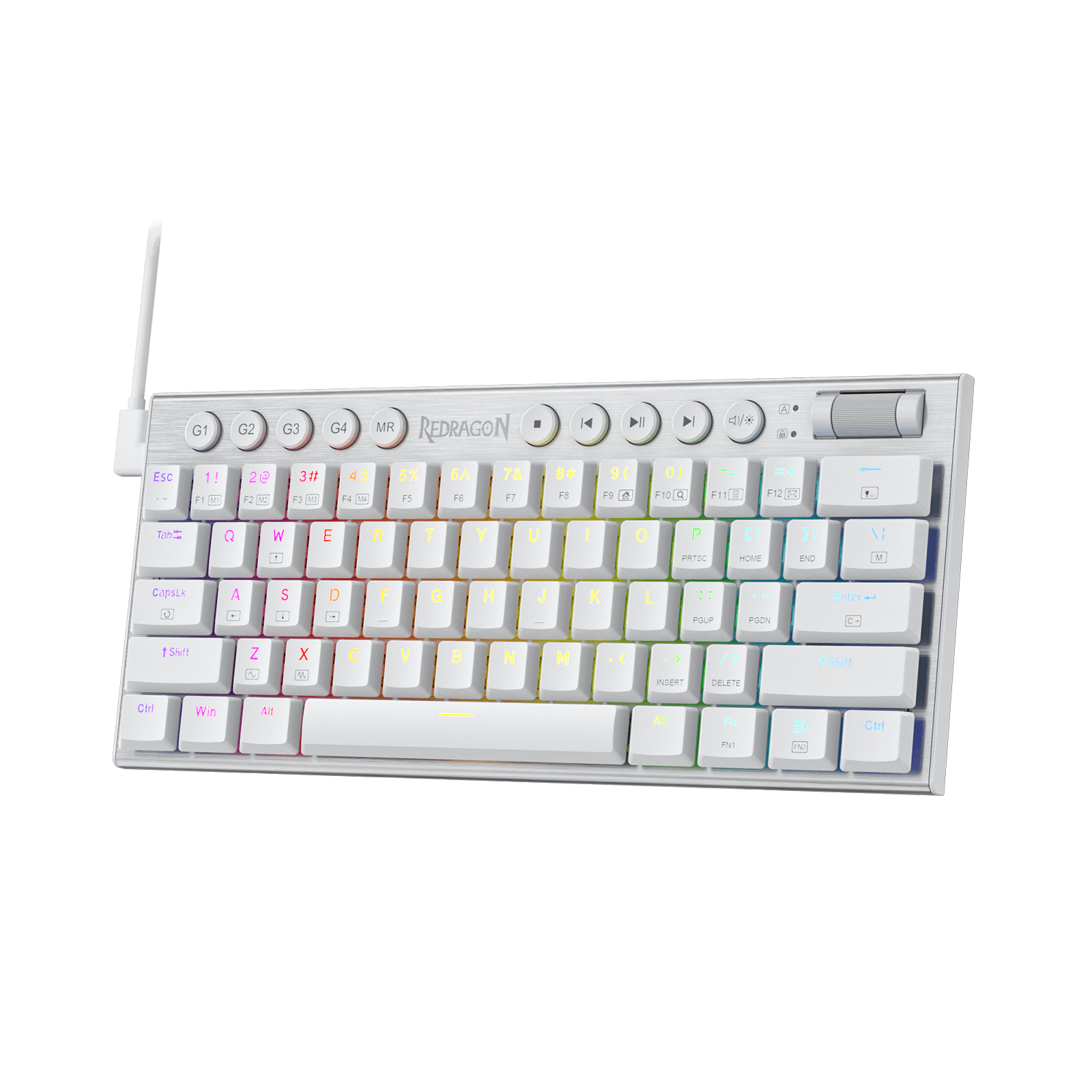 Bluetooth2.4GhzWired Tri-Mode Ultra-Thin Low Profile Gaming Keyboard