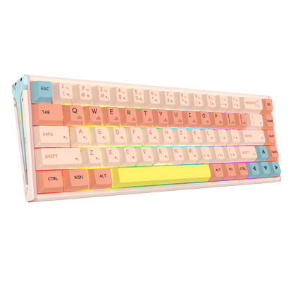Redragon K769 Wired RGB Aluminum Hall-Effect Rapid Trigger Gaming Keyboard
Rock-Solid Metal Build, 0.1mm Adjustable Actuation Magnetic Switch, Zero Input Delay, 8K Polling for FPS Games Pause & Shoot
