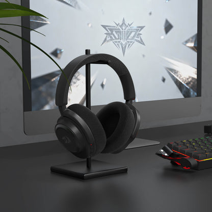 Redragon H891 Wireless Gaming Headset, Tri-Mode (2.4G/BT/Wired), 65H Battery, 50mm Drivers & 7.1 Surround Sound, Noise-Cancelling Retractable Mic, Compatible with PC, PS5, NS, Mac, Mobile