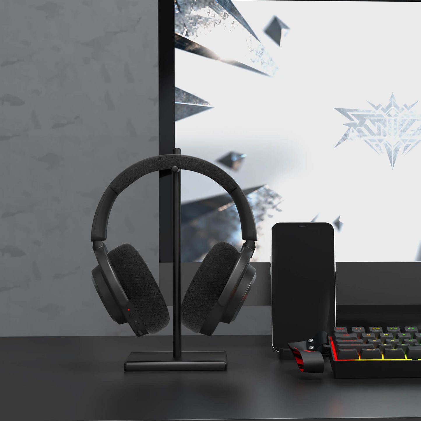 Redragon H891 Wireless Gaming Headset, Tri-Mode (2.4G/BT/Wired), 65H Battery, 50mm Drivers & 7.1 Surround Sound, Noise-Cancelling Retractable Mic, Compatible with PC, PS5, NS, Mac, Mobile