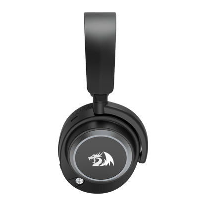 Redragon H891 Wireless Gaming Headset, Tri-Mode (2.4G/BT/Wired), 65H Battery, 50mm Drivers & 7.1 Surround Sound, Noise-Cancelling Retractable Mic, Compatible with PC, PS5, NS, Mac, Mobile