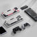 Collection of Redragon K729 series mechanical keyboards and gaming controllers on a light gray surface
