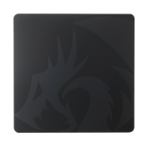 Redragon PG1M Glass Mouse Pad - Ultra-Smooth Precision Surface with Non-Slip Base, Easy to Clean, Hard Mousepad for Gaming - 330 x 330 x 3.7mm, Black | show