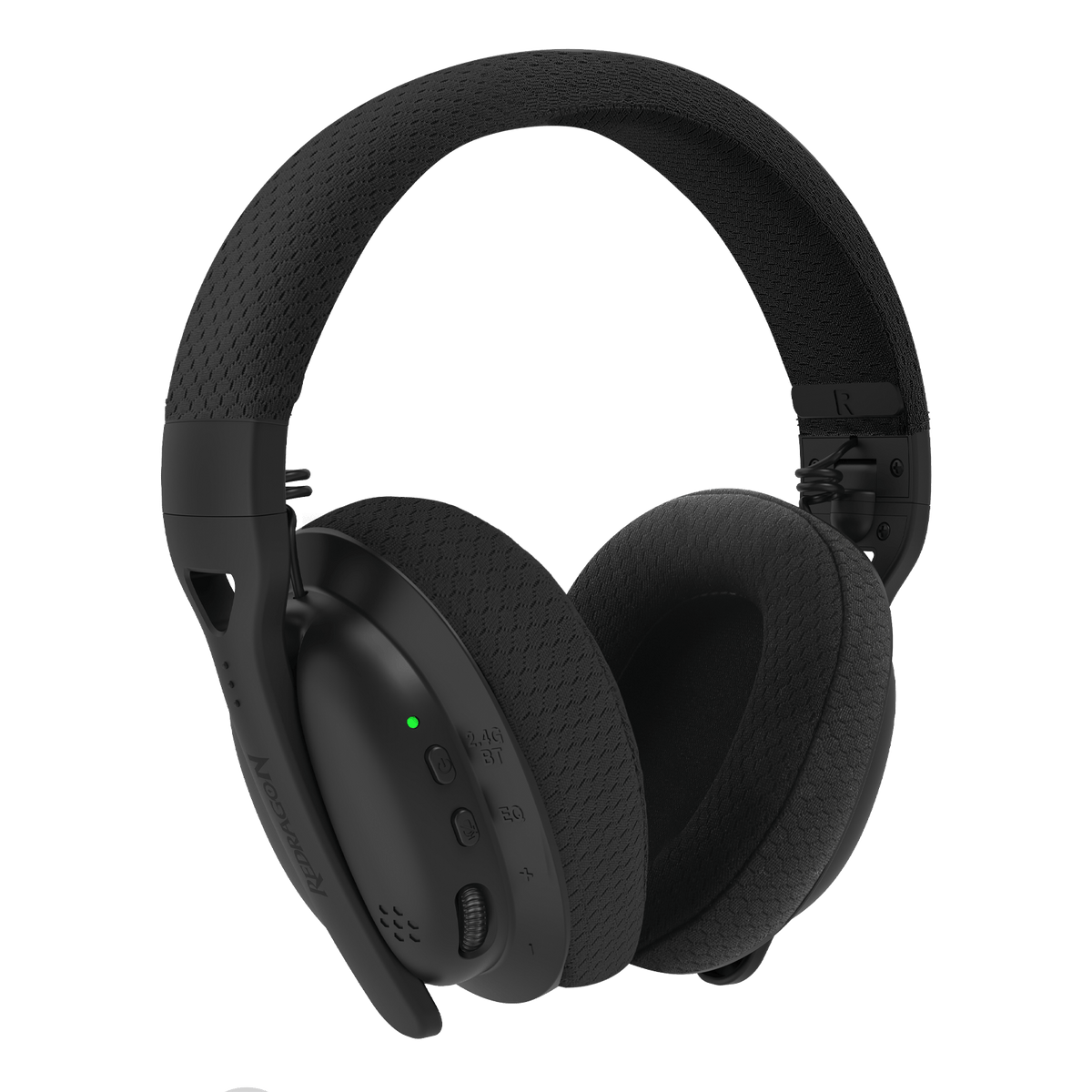Redragon H819 Gaming Headset, 2.4GHz/BT/Wired, Black