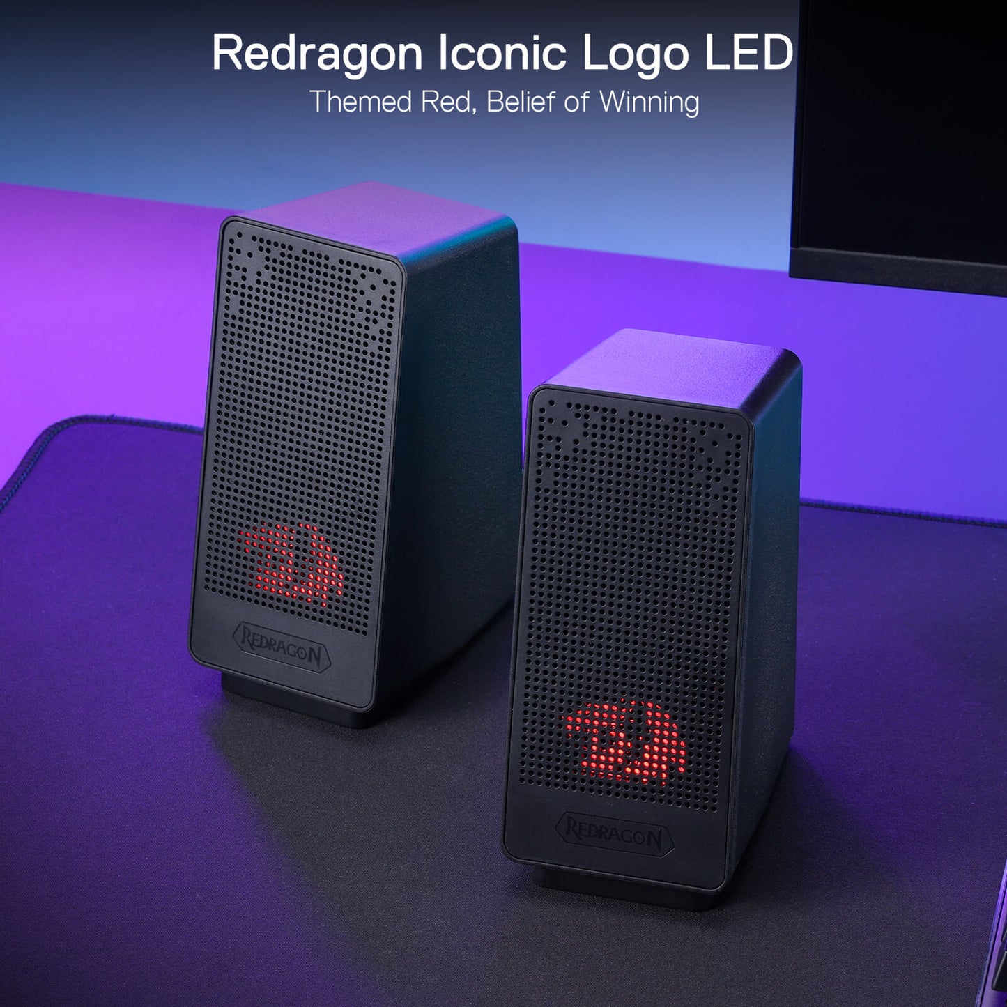 Redragon RANCH GS513 Wired Desktop PC Gaming Speaker